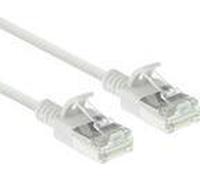Act White 0,15 metri LSZH U/FTP Cat6A Datacenter Slimline Patch Cavo SNAGless con connettori RJ45 (DC6930) NEW