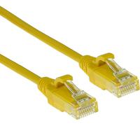 Act Yellow 0,15 metri LSZH U/UTP Cat6 Datacenter Slimline Patch Cavo SNAGless con connettori RJ45 (DC9830) NEW