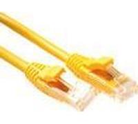 Act Yellow 1 metro U/UTP CAT6 Patch Cable Component Livello con connettori RJ45. CAT6 U/UTP Component YL 1.00M (IK8801) NEW