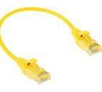 Act Yellow 3 metri LSZH U/UTP Cat6 Datacenter Slimline Patch Cavo con connettori RJ45 CAT6 U/UTP Slimline Yl 3,00m (DC9803) NEW