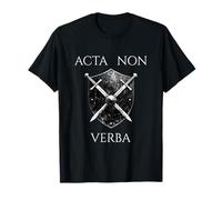Acta Non Verba Deeds Not Words Roman Legion Stoic Gym Maglietta