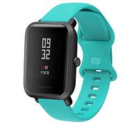 ACTECH Cinturino Compatibile per Amazfit Bip/Amazfit GTR 42mm/Amazfit GTS/Amazfit GTS 2 Mini/Amazfit GTS 2e/Amazfit GTS 2, 20mm Silicone Cinturino di Ricambio Bracciale (Menta)