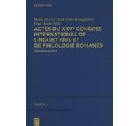 Actes Du Xxve Congrès International de Linguistique Et de Phi (Copertina rigida)