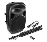Actieve speaker Bluetooth - Vonyx SPS15A - Inclusief standaard -15'' - 800W