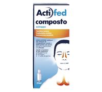 Actifed Composto 100 ml Sciroppo per Tosse Congestione Nasale e Allergia