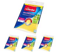 Actifibre Vetri E Finestre 36X32Cm 1Pz Panno, Fibre, Giallo, 0,7X18,5X25 Cm (Con