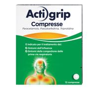 Actigrip 2,5 Mg/60 Mg/500 Mg Compresse 12 Compresse In Blister Al//Pvc/Pvdc
