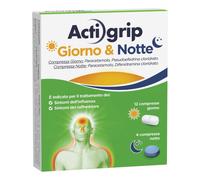 Actigrip Giorno e Notte Compresse 12+4