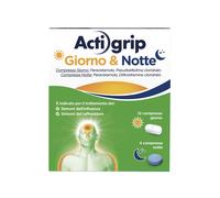Johnson & Johnson Actigrip Giorno & Notte 12 Compresse Giorno + 4 Compresse Notte