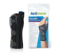 Actimove Professional Line Gauntlet Stabilizzatore per polso e pollice, mano destra/sinistra, nero, XL