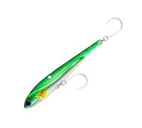 ACTINPANT 1 Esca da Pesca in Mare da 125 mm e 70 g, con Vibrazione e Affondamento, for spigole, tonni e Pesci persici.(05A)