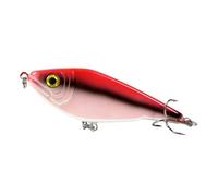ACTINPANT 1 Esca da Pesca Musky Killer Wobbler sospesa, 90 mm, 26 g / 120 mm, 51 g, con Esca Dura in plastica for la Pesca al Black Bass.(12cm-04)
