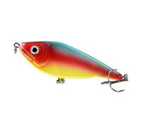 ACTINPANT 1 Esca da Pesca Musky Killer Wobbler sospesa, 90 mm, 26 g / 120 mm, 51 g, con Esca Dura in plastica for la Pesca al Black Bass.(12cm-06)