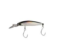 ACTINPANT 1 pz 1,8 g/40 mm Mini Esca affondante for pesciolino Longtongue Plate Minnow Esca da Pesca con Rivestimento a Amo Singolo for trote(D)