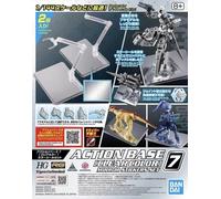 BANDAI SPIRITS Bandai Hobby - Accessori - Action Base 7 [Colore Trasparente] Specchio Adesivi Set, Kit Modello