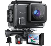Action Cam 4K Subacquea 40M WiFi Videocamera EIS Fotocamera per Casco 170°