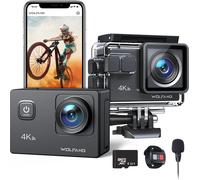 Action Cam GA100 4K 30FPS 20MP Camera con 32GB MicroSD Grandangolo 170°