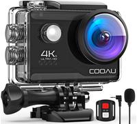 COOAU Action Cam HD 4K 20MP Wifi Con Microfono Esterno Fotocamera Sott'Acqua 40M