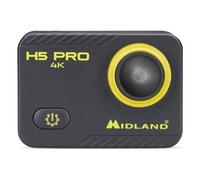 Midland Action Cam 4K Action Camera Wifi Video 30fps Display LCD 2 Touch Foto Risoluzione 16 Mpx colore Giallo e Nero - H5 PRO C1515