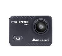 ACTION CAM MIDLAND H9 PRO 4K WI-FI VIDEOCAMERA CUSTODIA WATERPROOF 30MT SUPPORTI