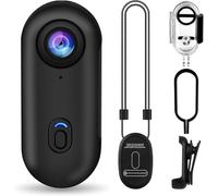 Action Cam WiFi, HD 1080P Mini Sportkamera mit 32 GB Speicherkarte , 360° Kleine Action Kamera, Fahrrad Video Kamera, Motorrad Helm Kamera mit Vielfältigem Zubehör für Reisen/ Outdoor /Haustiere