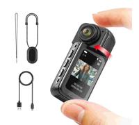 Action Camera 2.7K Design Rotazione 180 Gradi Display 1.47 Pollici Compatibile W