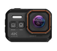 Action Camera 4K 1080P 60fps Stabilizzato IP68 Casco Impermeabile Subacqueo Moto Sport Video Cam Bike 16MP WiFi Webcam Cattura Facilmente Momenti Meravigliosi(16G SD Card)