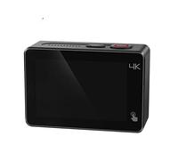 Action Camera, 4k30fps Anti-shake a cinque assi HD Sport all'aperto impermeabile DV. Macchina fotografica subacquea WI-FI(Noir)