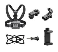 Action Camera Accessori Set Regolabile Petto Monte Imbracatura Per Supporto Telefono Stand Per All'aperto Avventura Azione Accessori