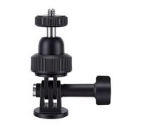 Action Camera Ball Adapter, Supporto a Sfera con Rotazione 360°, for | Plastica leggera e resistente, compatibile con le più diffuse action cam, ideale per il ciclismo, il vlogging e la