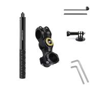 Action Camera Bike Moto Mount Stick Per Terza Persona Vista Manubrio Staffa di Montaggio In Alluminio Ride TrackingAccessory
