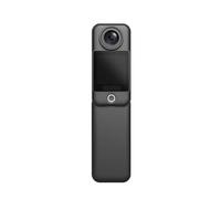 Action Camera, C300 Action Camera tascabile 4K FHD Batteria a lunga durata 30M Impermeabile 5G WiFi Videocamera sportiva Mini Action Camera for esterni,per Ciclismo, Moto(Add 32GB,C300 Black)