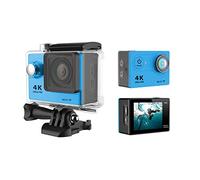 Action Camera, Camera Azione 4K WiFi da 2,0 pollici Mini 1 2MP. Outdoor go Impermeabile Pro 170D Casco Bicycle Photo Video Recording 4K Sport Cam DV(Blauw)