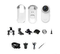 Action camera compatta 1080p con obiettivo grandangolare, lunga durata della batteria, piccola videocamera con display IPS per sport all'aria aperta, viaggi Vlog e registrazione di animali domestici