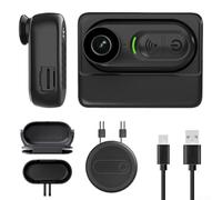 Action Camera compatta 4K con attacco magnetico, adatta per ciclismo, sport e viaggi, ampio angolo di visione di 125 gradi, supporta grande capacità di archiviazione e lunga durata della batteria