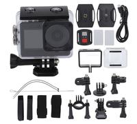 Action camera con risoluzione 4K e connettività Wi-Fi integrata per una condivisione senza interruzioni, dotata di stabilizzazione dell'immagine e