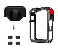 Action Camera Espansione Shell Adatto Per Osmo 360 Metallo Coniglio Cage Panoramica Camera Telaio Protettivo Con Porta Cold Shoe E 1/4 Vite Port