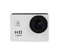 Action Camera, Fotocamera d'azione all'aperto, 1080p pieno HD, 4K 30FPS Schermo Mini, Casco Sport for la registrazione impermeabile DV. Camera di alta qualità(White lampshade)