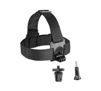 Action Camera Head Strap Mount per Insta 360 X5 X4 X3 X2 X ACE Pro ONE RS R GO 2 3, cappello fascia cintura per GoPro Hero 13 12 11 10, Fusion Max, DJI Osmo Action, AKASO, Apexcam, Surfola