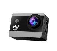 Action Camera impermeabile Action Camera - Telecamera sportiva grandangolare 1080P - Telecamera subacquea impermeabile HD per la registrazione di guida di sport