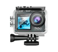 Lipa AT-M40R 5K Action Camera IPS Wifi - Action camera impermeabile - 21 accessori- risoluzione 5K - Dual Screen - Connessione microfono USB - SD fino a 256 GB - Remote -4K 60 FPS