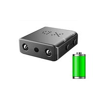 Action Camera, Mini telecamera Full HD 1080P Protezione della sicurezza domestica Visione notturna Micro Cam Motion Detection Videoregistratore segreto nascosto TF(Camera with 32G,Built In Battery)
