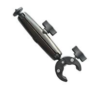 Action Camera Mount - 360 Degree Double Head ABS Anti Slip Clamp