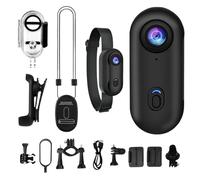 Action Camera per pollice | Fotocamera tascabile - Fotocamera minuscola impermeabile per Vlogging, sport, ciclismo, palestra, escursionismo e all'aperto, grandangolo di 170 gradi