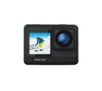Prixton Action Cam 5K DV830 con Doppio Schermo IPS, 50MP, Stabilizzatore EIS, WiFi, Impermeabile fino a 30 m, Zoom 5X e Accessori