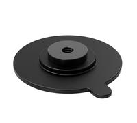 Action Camera Staffa in lega di alluminio, base adesiva rimovibile, filettatura interna 1/4, per montaggio su più superfici in veicoli, adattatore fotocamera in alluminio anodizzato