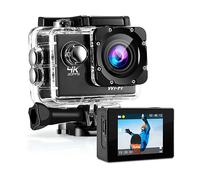 Strex Actioncamera 4K 16MP - 60FPS / 30M Waterdicht / WiFi - Inclusief Accessoires - Actiecamera - Onderwatercamera (SP257)