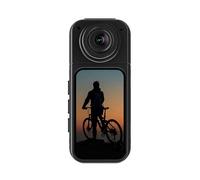 Action Camera, Telecamera digitale da corsa con sensore magnetico da 2,7K HD, rotazione a 180°, WiFi, videoregistratore DV sportivo, telecamera d'azione for esterni,per Ciclismo, Moto(Black)