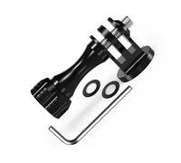 Action Camera Triangolo Adattatore in lega di alluminio, filettatura a vite da 1/4" per stabilità e compatibilità con attrezzature fotografiche, adattatore triangolare fotocamera