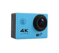 Action Camera Ultra HD 4K/30fps WiFi 2.0 pollici 170D Casco impermeabile subacqueo Registrazione video Ciclismo Sci Telecamere Sport Cam(SKY BLUE)